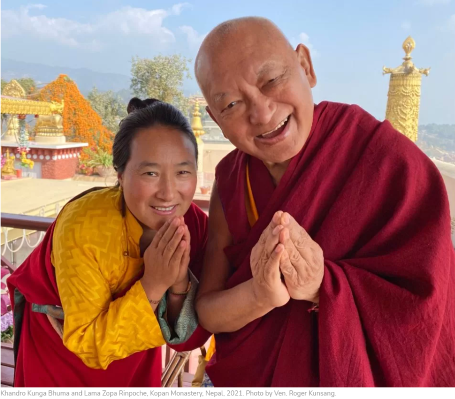 Guru Lama Zopa Rinpoche E Khandro La