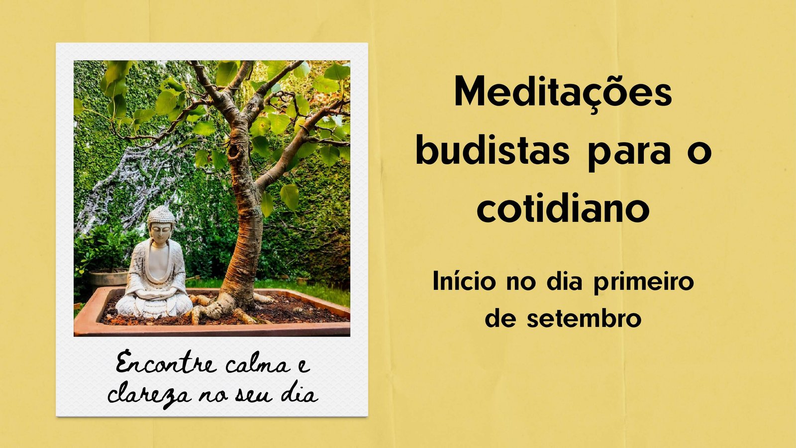 Silder Meditação Do Cotidiano